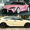 Car Crystal Wrap Vinyl Film Colors Change Modified Cover Vehicles Motorcycles Bicycles Body Side Stickers Tuning Accessories