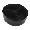 3 in 1 Silicone Slow Cooker Divider Liner Reusable Leakproof Dishwasher Safe Cooking Liner For 6 Quart Pot Black