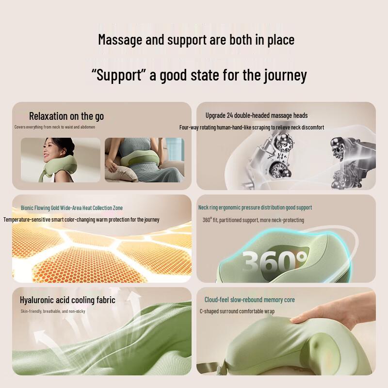 Philips U-Pillow Cervical Massager with Heat