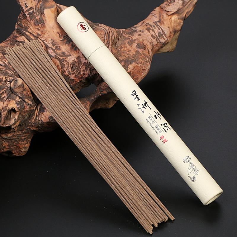 Natural Linear Sandalwood Fragrance Bedroom Meditation Tool 21cm Stick Incense Living Room Odor Removal Fragrance Household Tool