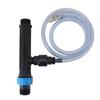 Fertilizer Injector for Drip Irrigation Plastic Fertilizer Mixer Injector Device with Check Valve Water Tube for Garden Agriculture Watering