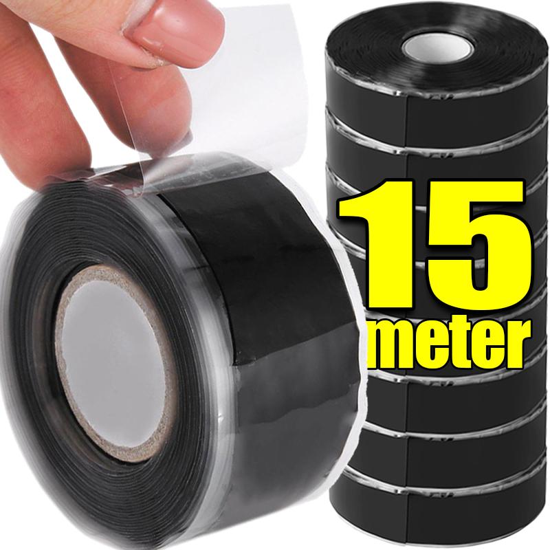 10/1Rolls Strong Waterproof Stop Leak Sealed Repair Insulating Tape Silicone Self Adhesive Plumbing Electrical Pipe Repair Tapes