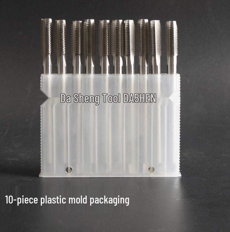 High-Speed Steel M3-M8 Taper Tap, Coarse/Fine Fully Ground 6542.