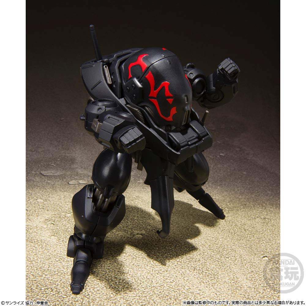 Super Mini Plastic Blue Knight Belzerga Story Candy Trooper Votoms Blue Knight Belzerga Vol.4 (3 Pieces) Toy/Gum (Armored Story)