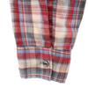 Bellcraft 70s 80s vintage Check Pattern Long sleeve shirt S Red series Men's Used