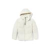 Warm Sports Hooded Down Jacket Men Jacket White-Sand A2G9G-BH7