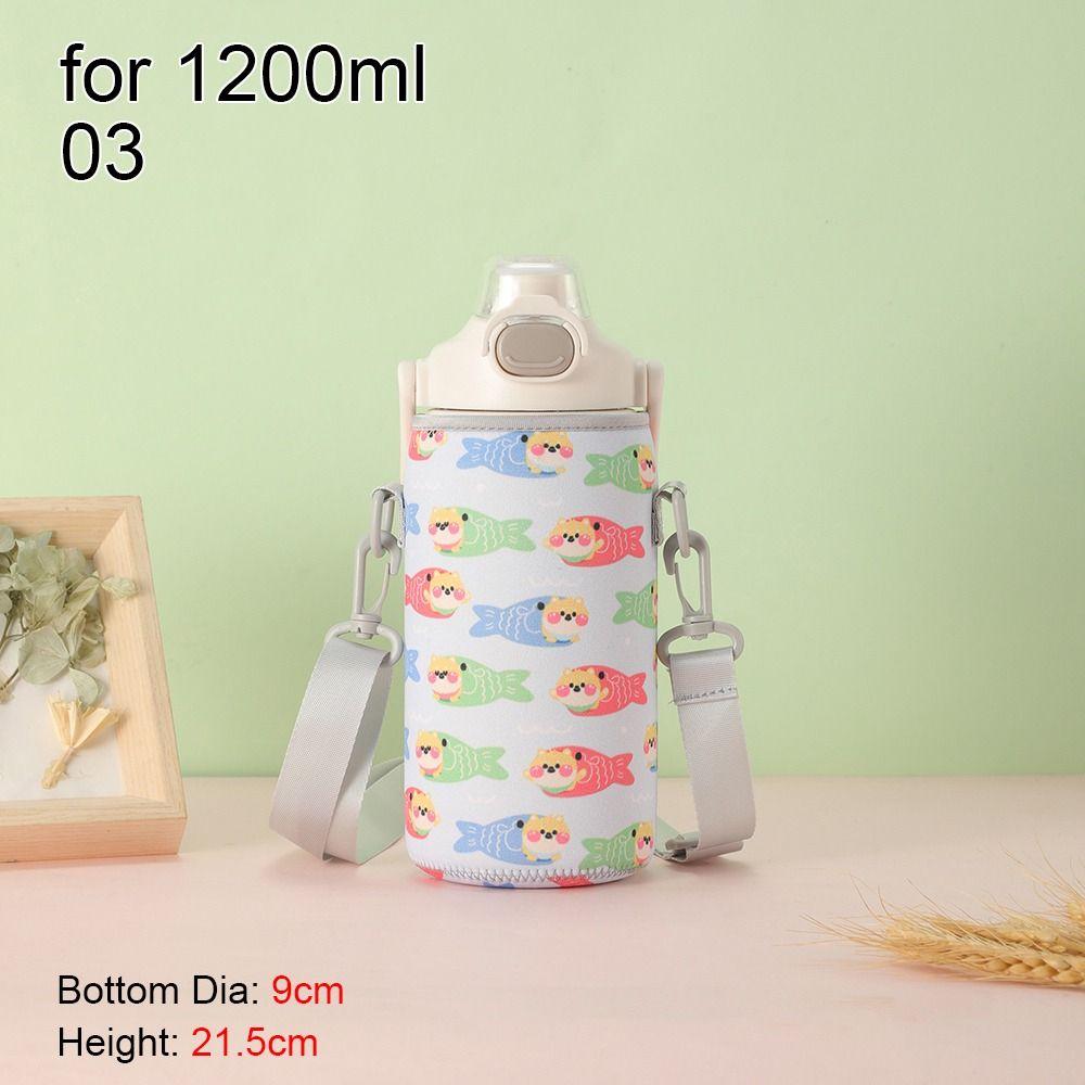 With Strap for Cile 950/1200ml Cup Sleeve Water Bottle Cover Vacuum Cup Sleeve Water Bottle Case