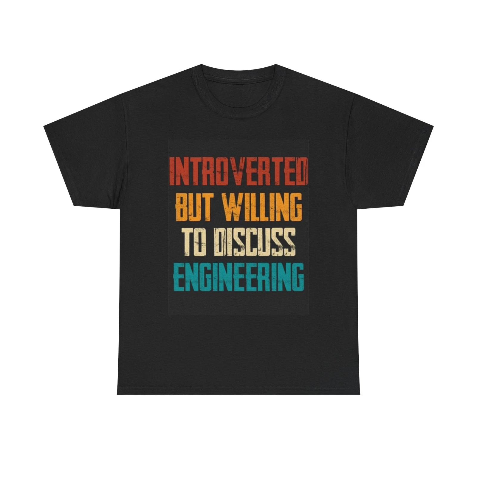 Men s and Women s T-shirts Funny Engineering Graphic M