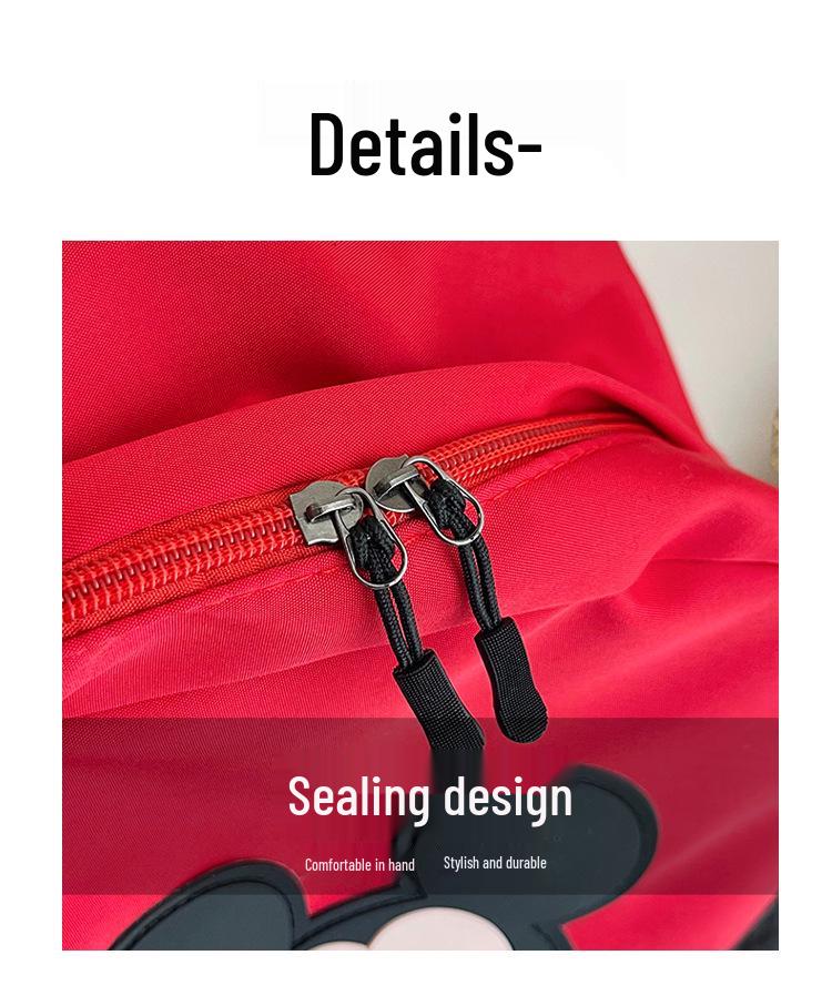 Trendy Soft Girl Cartoon Backpack: Large Capacity Schoolbag for Students