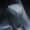 Car Gear Shift Knob Cover For Toyota Camry 70 Corolla    AT Leather Gearbox Handle Cover Shift Lever