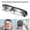 Adjustable Glasses Dial Vision Variable Focus Eyewear Distance Reading (2pcs)