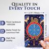Wyspell Starlight Tarot Deck with Guidebook - Unique Tarot Card Deck for Beginners - Modern Fortune Cards (Blue)
