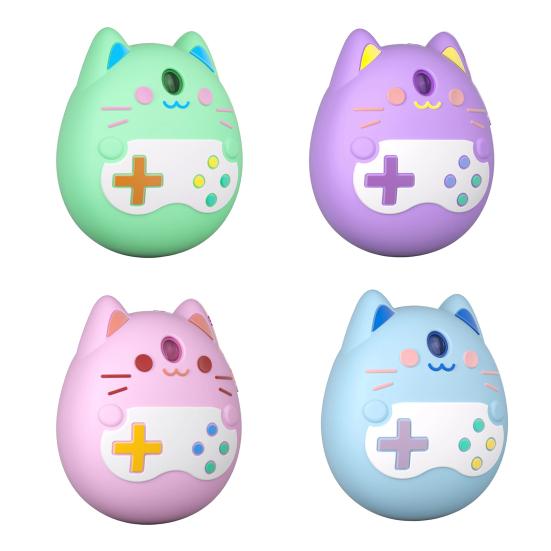 Silicone Protective Case for Electronic Pet Anti-Fall Protection Carrying Strap Vivid Color Perfect Fit Protective Shell