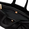 Legato Largo Women's Water-Repellent 2-Way Shoulder Bag, A5 (LH-L0002), Black, Free Size