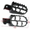 Spring Pin Hardware Dirt Bike Foot Pegs Aluminum Material Aluminum Foot Pegs  For Pit Bike