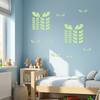 Non-Damaging Glow In The Dark Stickers Self Adhesive Wall Decals Window Stickers  Stair Decoration