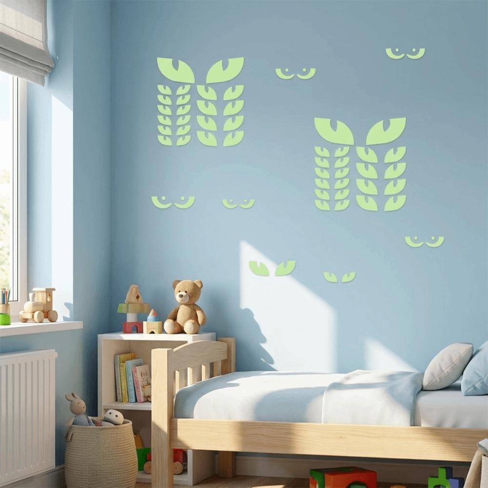 Non-Damaging Glow In The Dark Stickers Self Adhesive Wall Decals Window Stickers  Stair Decoration
