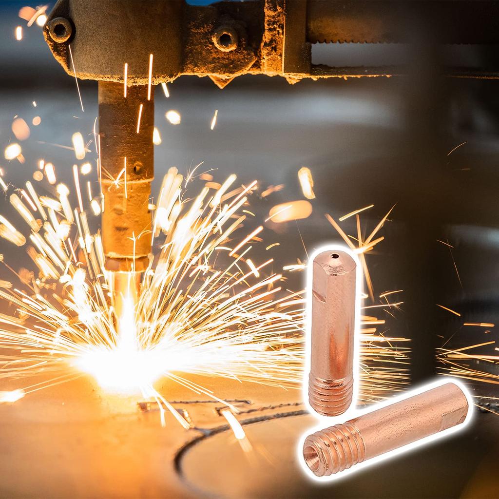 Końcówka spawalnicza Akcesoria spawalnicze Końcówka palnika spawalniczego z czerwonej miedzi Materiały eksploatacyjne do spawarki Akcesoria spawalnicze Akcesoria do palnika spawalniczego 15AK Wymiana Łatwe do