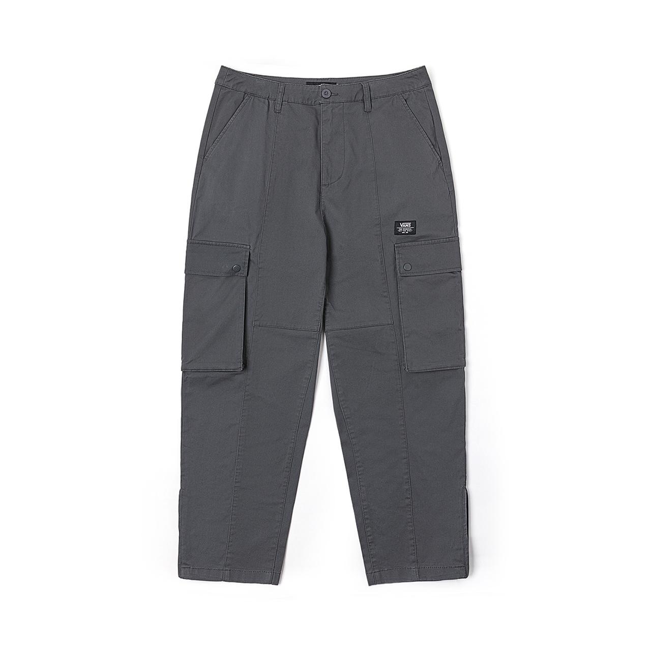 Vans Woven Work Style Multi-Pocket Casual Pants Men Bottoms Gray Black VN000KD01O7 XL