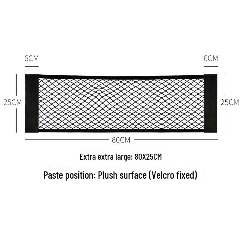 Car Velcro Trunk Storage Net Pocket
