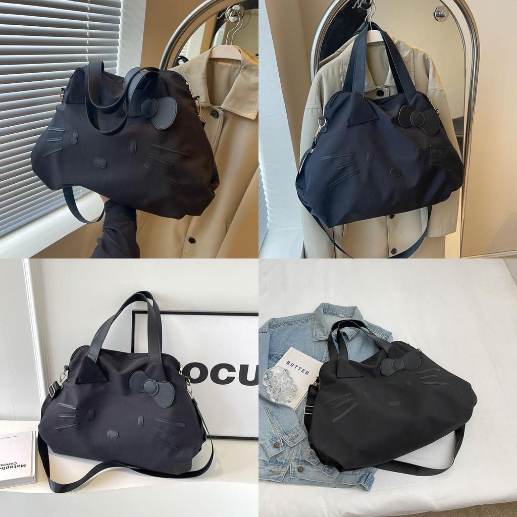 Tote Large Capacity Bag For Business Oxford Material Zipper Pocket