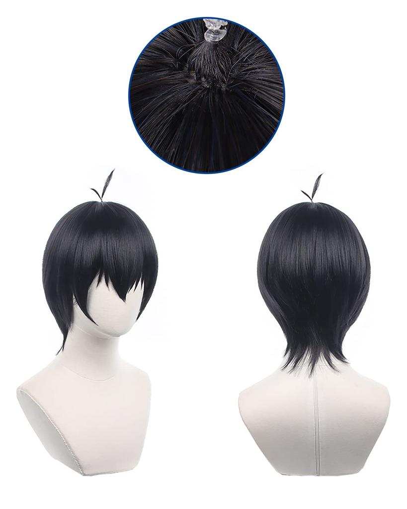 Bullock Kiyoyoichi Cosplay Costume with Number Costume for School and Stage Performances with Size [Excellent Quality] Wig, 11, Sportswear, Adults,