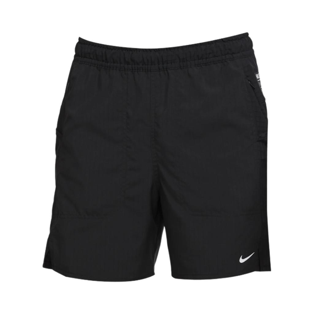 Nike Versatile Elastic Waistband Fitted Casual Shorts Men Bottoms Black DQ4816-010