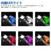 WMYCONGCONG 6 Stück 12V 20A LED Kippschalter, Blau/Rot/Grün/Weiß/Gelb/Lila, Ein/Aus SPST 3-poliger Auto-Wippschalter für Auto, LKW oder Boot