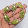 Fabulous Top Grade Qualite 100% Natural Stichtite Oval Shape Ethnic Style Handmade Jewelry 925 Steling Silver Plated Bracelet 9" WSJ-5231