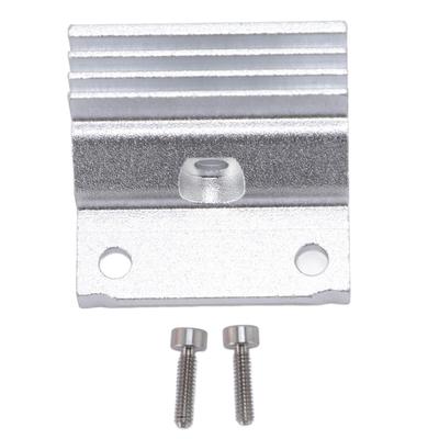 Hotend Kühlkörper Aluminium für K1C K1 MAXimum 3D Drucker Extruder Ersatz Zubehör Silber