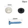 DISPLAY Mirror Nail Hardware MIRROR SCREW SCREW CAP Stainless Steel CAP THREADED CHROME ELECTROPLATED High Quality
