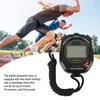 Electronic Digital Sport Stopwatch Timer Date Time Display 2 Alarms Metronome Function for Fitness Referee Digital Stopwatch