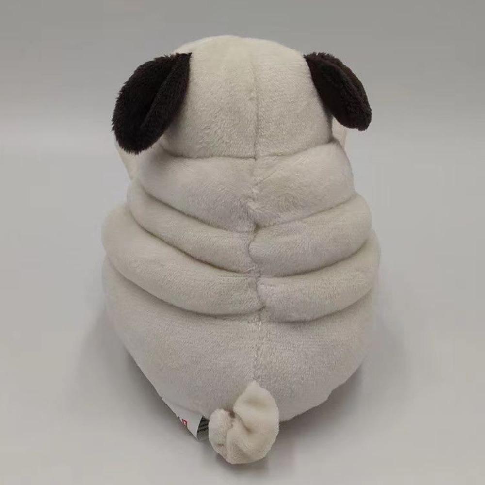 Dog Simulation Animal Model Plush Toy Sand Sculpture Puppy Funny Plush Pug Dog