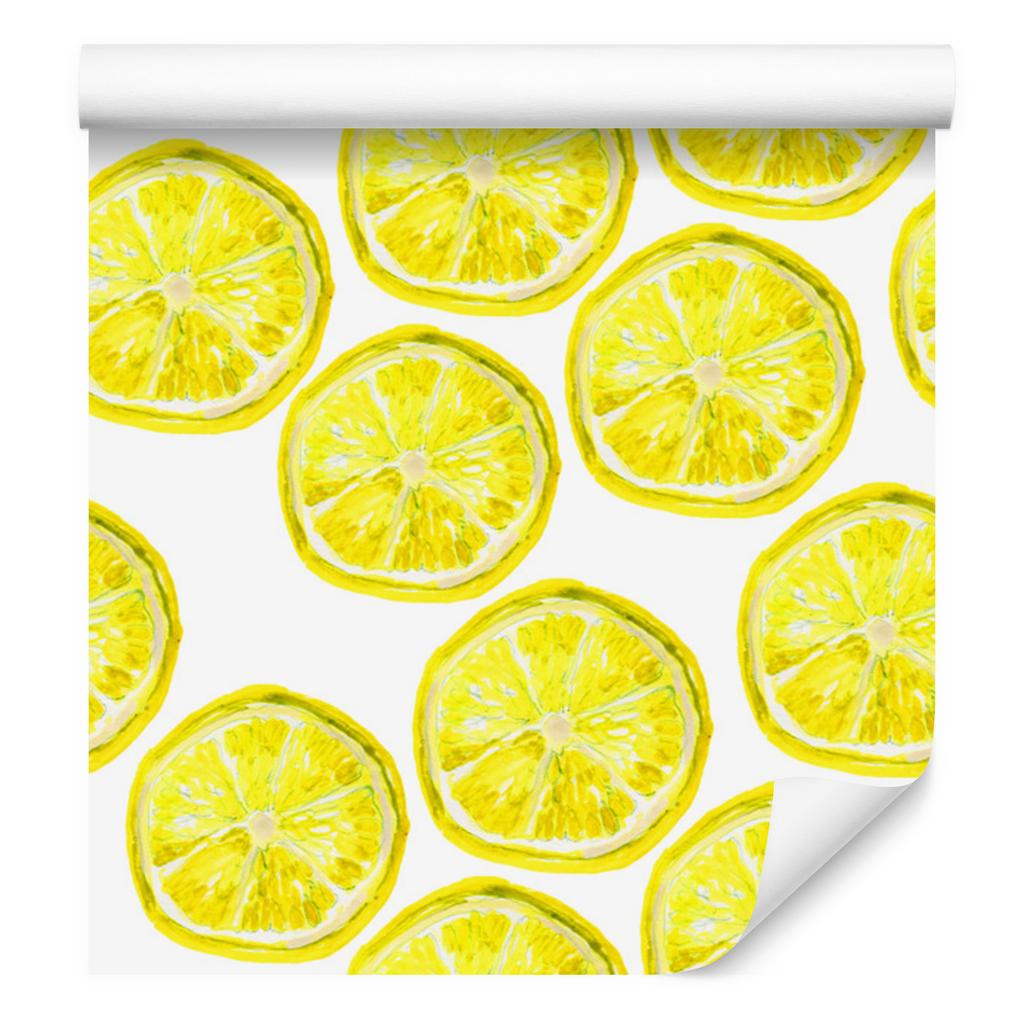 Fruit and lemon wallpaper for living room and bedroom 50x1000
