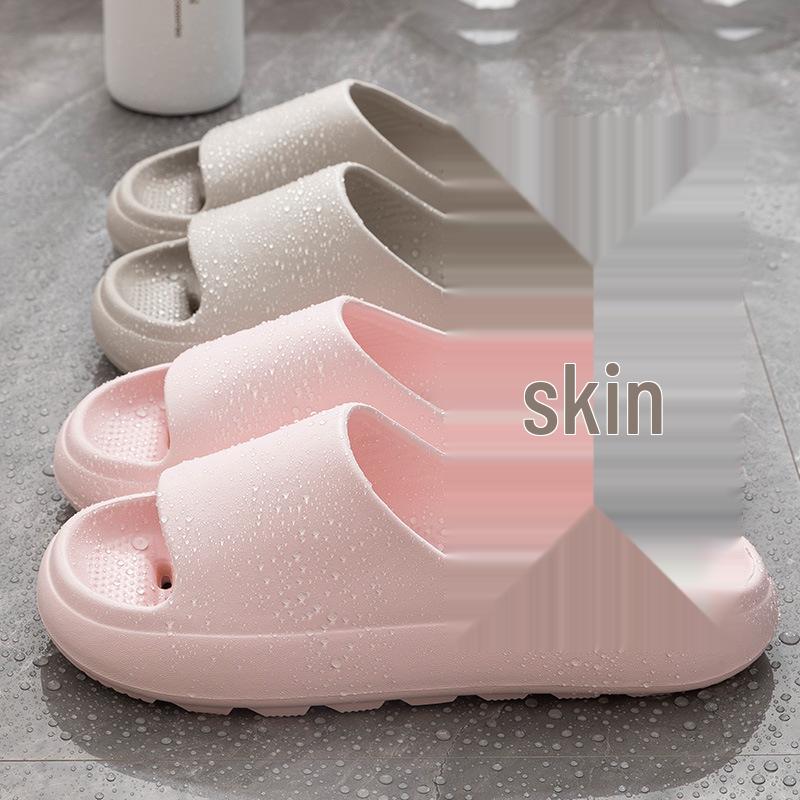 Unisex Non-Slip Quick-Drying Bathroom Shower Sandals with Thick Soles