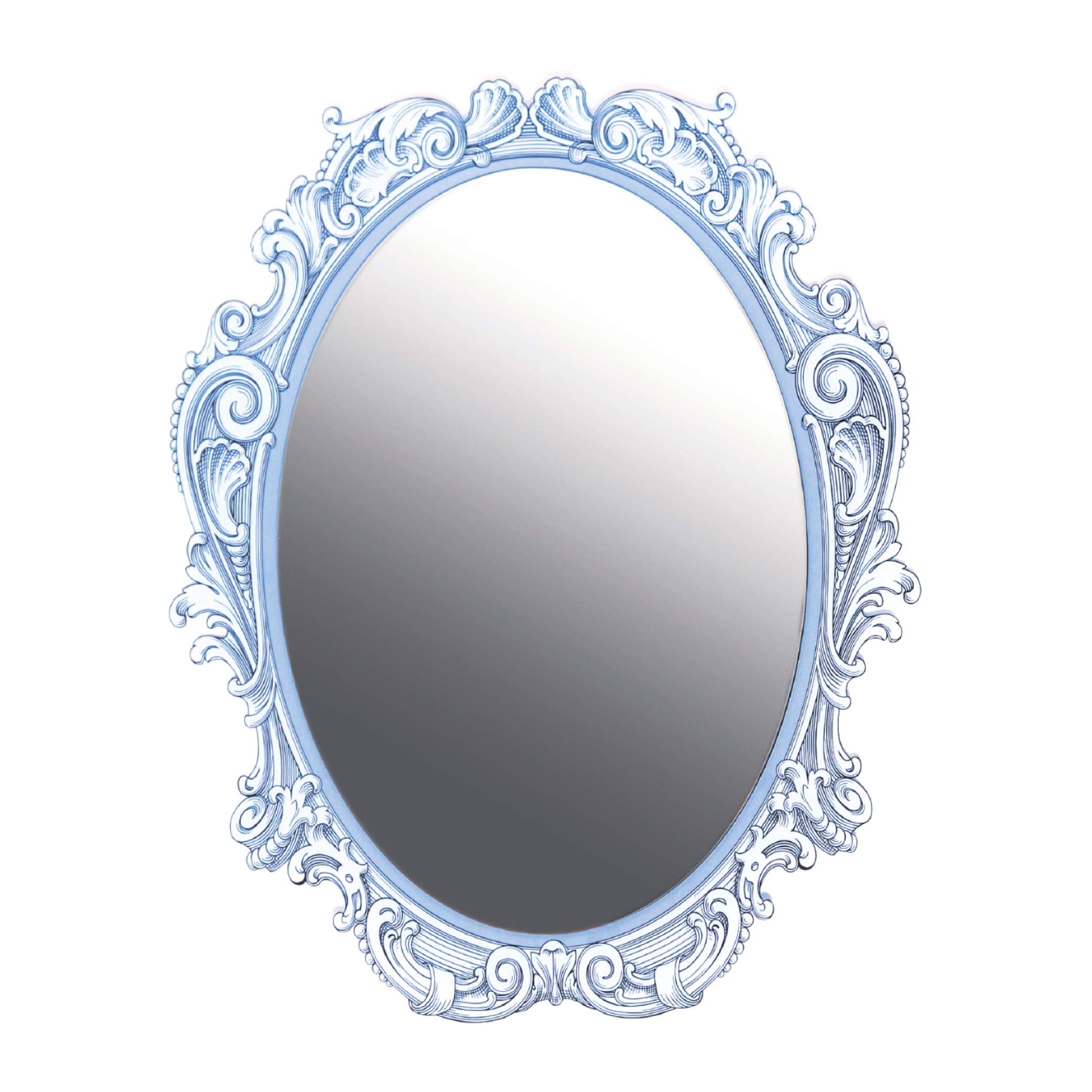 

Nitoms Decolfa Wall Mirror Sticker, Blue