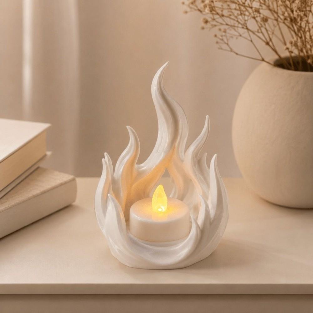 Dark Style Candlestick Rack 3D Printed Aroma Candle Display Tray Outdoor Patio