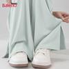Baleno Women's Ice Silk Sun Protection Wide Leg Pants