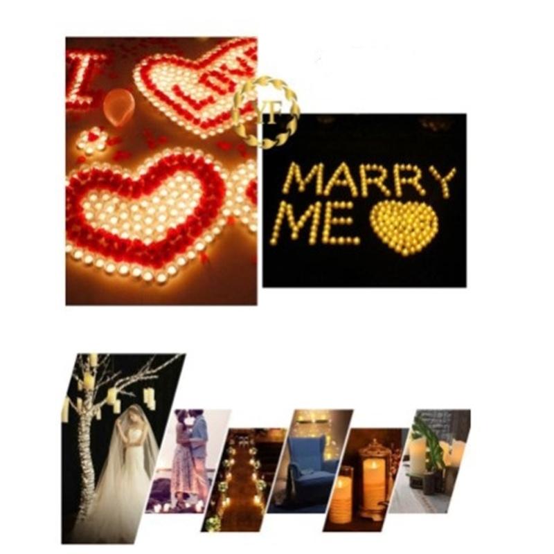 Lumanari Electronice Led Fara Flacara Lumanari False Decoratiuni Pentru Bar Petrecere Nunta