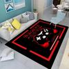 Modern Cartoon Video Game Controller Printed Carpet for Living Room Gamer Gaming Floor Mat Bedroom Bedside Sofa Table Area Rug