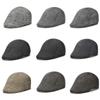 Windproof Adjustable Mesh Breathable Peaked Cap Newsboy Style Beret Hat