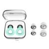 Bouchons d'oreilles en silicone à réduction de bruit et isolation phonique pour voyages d'affaires, voyage, sommeil portable, lavables, insonorisés