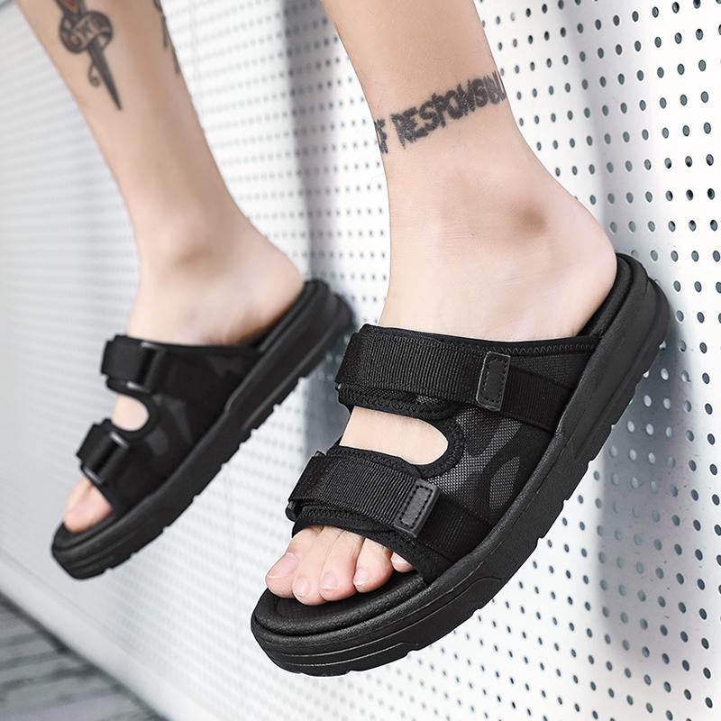 Men's Sandals Flat Sandals Men's Slippers Shoes for Men Wear-resistant Soft and Comfortable Indoor and Outdoor Non-slip Fashion