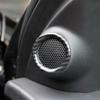 Crosselec Carbon Fiber Inner Front Door Speaker Cover Trim for Dodge Durango 2011-2022