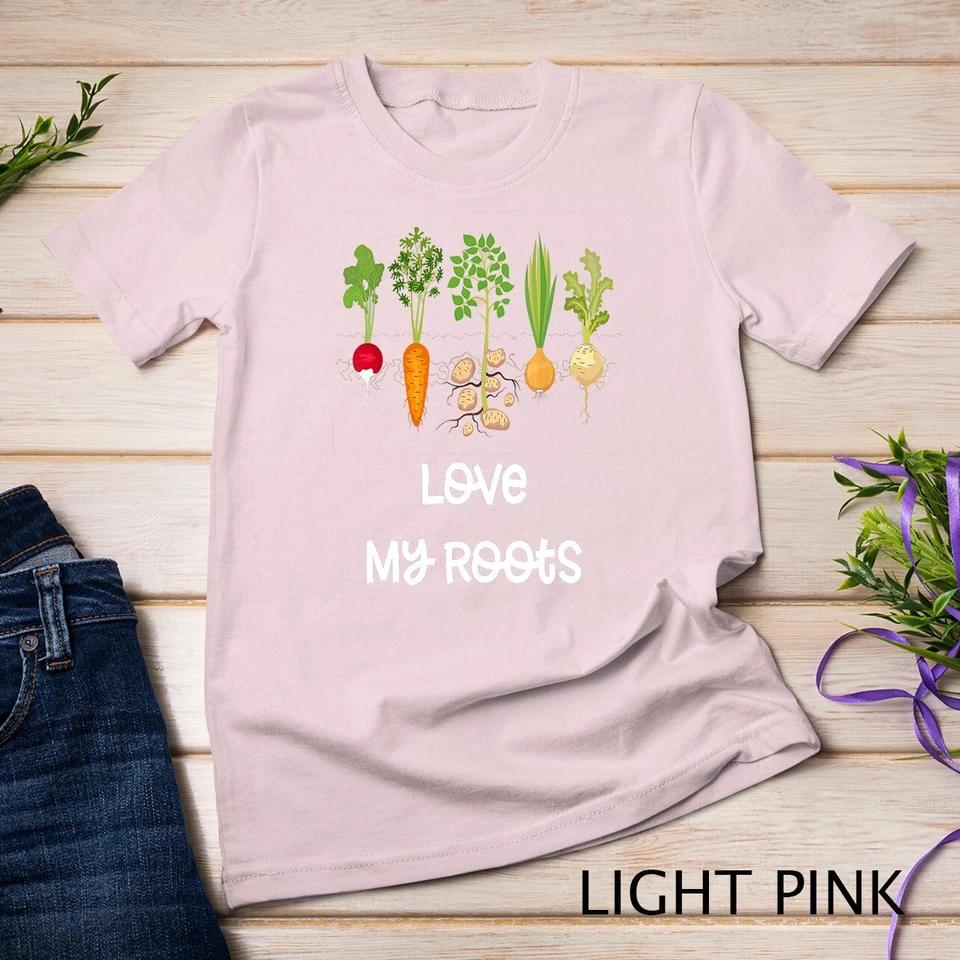 Root Vegetables Gardening, Cute Garden Tee Shirt Gift, 3Dk Unisex T-shirt 7 S