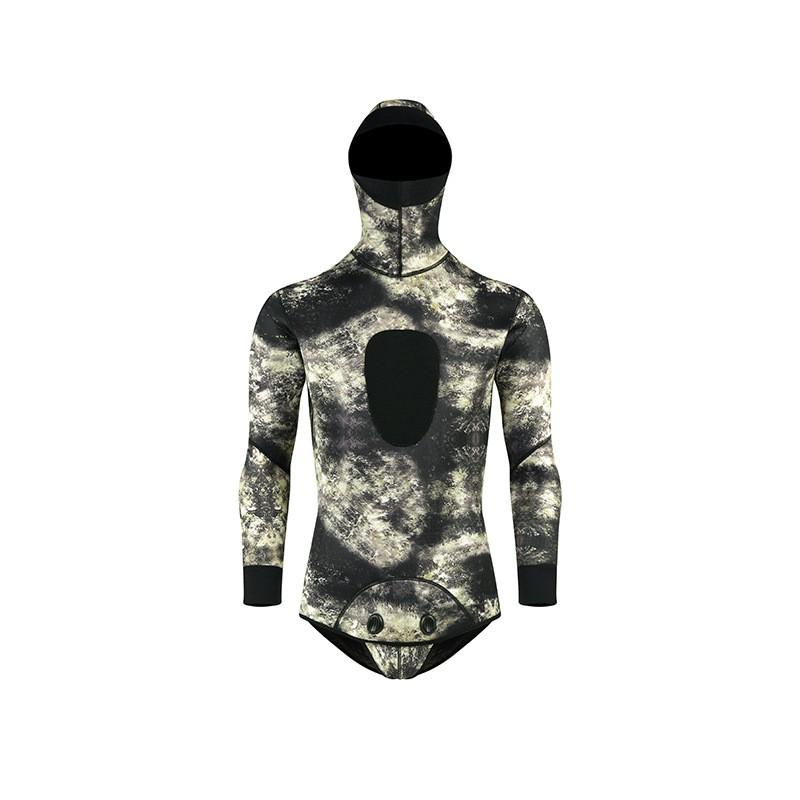 Mens Womens Camo Neoprene Wetsuit Diving Snorkeling Spearfishing Thermal Protection 1.5-7mm BSCI Certified