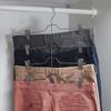 IKEA VAJSING: Chrome-plated 4-Row Pants & Skirt Hanger (104.871.66)