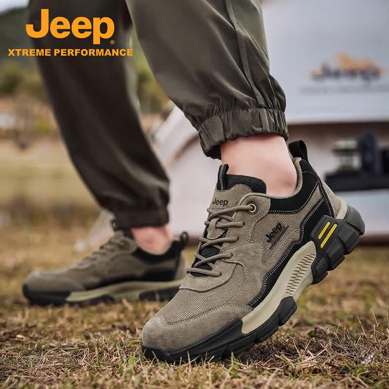 JEEP Men's Lightweight Breathable Outdoor Hiking Shoes