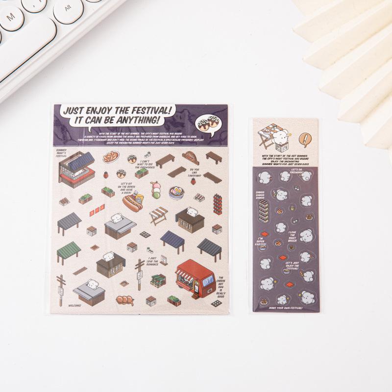 

Корейские наклейки с 3D-пейзажем коттеджа: Многоуровневое ценообразование, Паттерны миниатюрного ландшафта