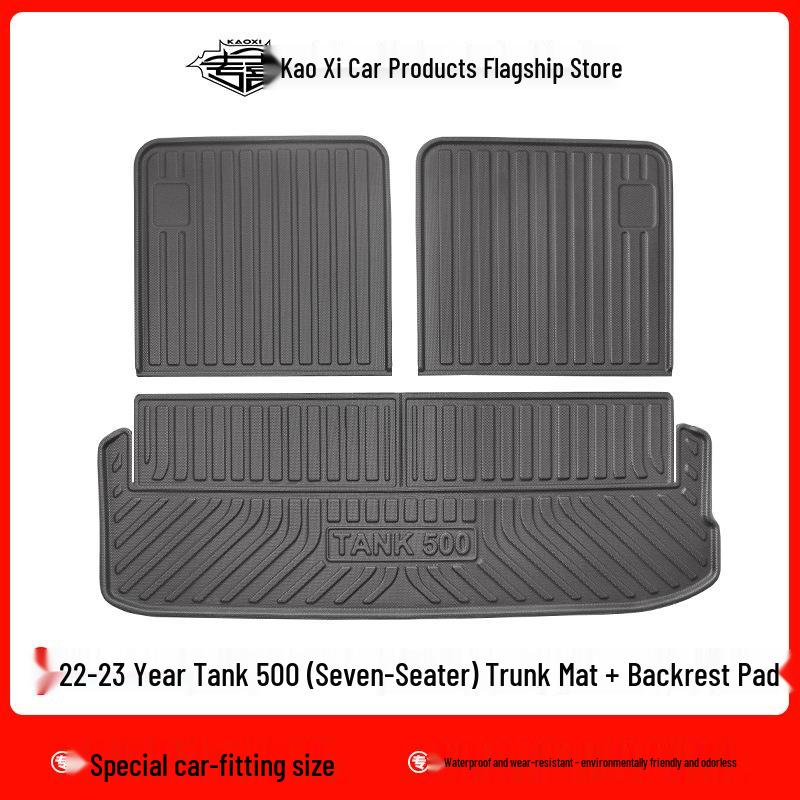 2022 Tank 500 TPE Waterproof Trunk and Backrest Mat - Eco-friendly & Wear-resistant